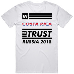 In Costa Rica We Trust Russia 2018 Fifa World Cup Soccer Football Fan In Costa Rica We Trust Russia 2018 Fifa World Cup Soccer Football Fan