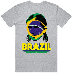 Filipe Luis Big Head Flag Fifa World Cup Pride Soccer T Shirt Filipe Luis Big Head Flag Fifa World Cup Pride Soccer T Shirt