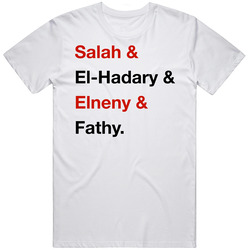Egypt Salah El Hadary Elneny Fathy World Cup Player Fan T Shirt Egypt Salah El Hadary Elneny Fathy World Cup Player Fan T Shirt