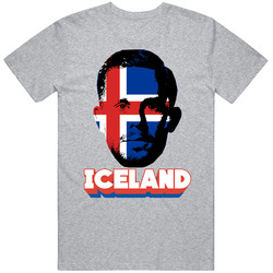 Gylfi Sigurdsson Iceland Flag Big Head Fifa World Cup Fan T Shirt Gylfi Sigurdsson Iceland Flag Big Head Fifa World Cup Fan T Shirt