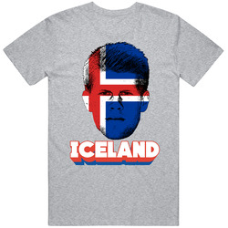 Johann Berg Gudmundsson Iceland Flag Big Head Fifa World Cup Fan T Shi Johann Berg Gudmundsson Iceland Flag Big Head Fifa World Cup Fan T Shi