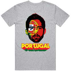Joao Moutinho Portugal Flag Big Head Fifa World Cup Fan T Shirt Joao Moutinho Portugal Flag Big Head Fifa World Cup Fan T Shirt