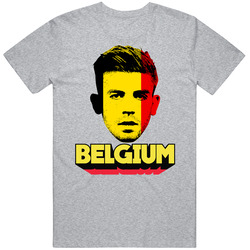 Toby Alderweireld Belgium Flag Big Head Fifa World Cup Fan T Shirt