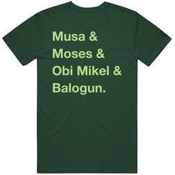 Nigeria Musa Moses Obi Mikel Balogun World Cup Players Fan T Shirt Nigeria Musa Moses Obi Mikel Balogun World Cup Players Fan T Shirt