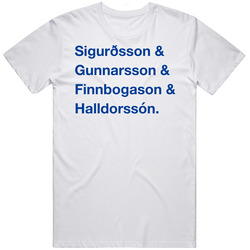 Iceland Sigurosson Gunnarsson Finnbogason Halldorsson World Cup Player Iceland Sigurosson Gunnarsson Finnbogason Halldorsson World Cup Player