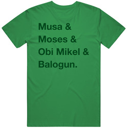 Nigeria Musa Moses Obi Mikel Balogun World Cup Team Fan T Shirt Nigeria Musa Moses Obi Mikel Balogun World Cup Team Fan T Shirt