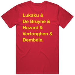 Belgium Lukaku De Bruyne Hazard Vertonghen Dembele World Cup Players F Belgium Lukaku De Bruyne Hazard Vertonghen Dembele World Cup Players F