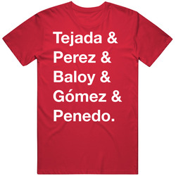 Panama Tejada Perez Baloy Gomez Penedo World Cup Players Fan T Shirt Panama Tejada Perez Baloy Gomez Penedo World Cup Players Fan T Shirt