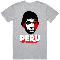 Edison Flores Peru Flag Big Head Fifa World Cup Fan T Shirt Edison Flores Peru Flag Big Head Fifa World Cup Fan T Shirt