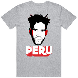 Pedro Gallese Peru Flag Big Head Fifa World Cup Fan T Shirt Pedro Gallese Peru Flag Big Head Fifa World Cup Fan T Shirt