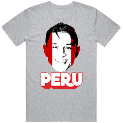 Yoshimar Yotun Peru Flag Big Head Fifa World Cup Fan T Shirt Yoshimar Yotun Peru Flag Big Head Fifa World Cup Fan T Shirt