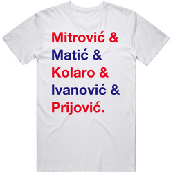 Serbia Mitrovic Matic Kolaro Ivanovic Prijovic World Cup Players Fan T Serbia Mitrovic Matic Kolaro Ivanovic Prijovic World Cup Players Fan T