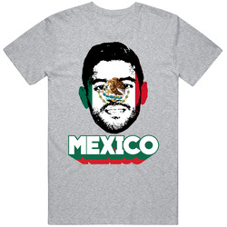 Carlos Vela Mexico Flag Big Head Fifa World Cup Fan T Shirt Carlos Vela Mexico Flag Big Head Fifa World Cup Fan T Shirt
