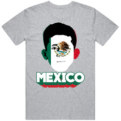 Hector Herrera Mexico Flag Big Head Fifa World Cup Fan T Shirt Hector Herrera Mexico Flag Big Head Fifa World Cup Fan T Shirt