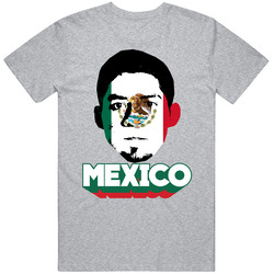 Javier Aquino Mexico Flag Big Head Fifa World Cup Fan T Shirt Javier Aquino Mexico Flag Big Head Fifa World Cup Fan T Shirt