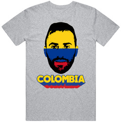 David Ospina Colombia Flag Big Head Fifa World Cup Fan T Shirt David Ospina Colombia Flag Big Head Fifa World Cup Fan T Shirt