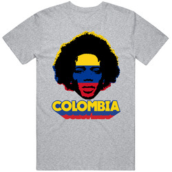 Carlos Sanchez Colombia Flag Big Head Fifa World Cup Fan T Shirt Carlos Sanchez Colombia Flag Big Head Fifa World Cup Fan T Shirt
