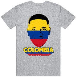 Cristian Zapata Colombia Flag Big Head Fifa World Cup Fan T Shirt Cristian Zapata Colombia Flag Big Head Fifa World Cup Fan T Shirt