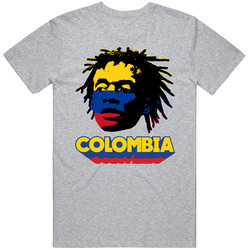 Juan Cuadrado Colombia Flag Big Head Fifa World Cup Fan T Shirt Juan Cuadrado Colombia Flag Big Head Fifa World Cup Fan T Shirt