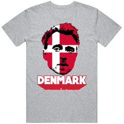 Christian Eriksen Denmark Flag Big Head Fifa World Cup Fan T Shirt Christian Eriksen Denmark Flag Big Head Fifa World Cup Fan T Shirt