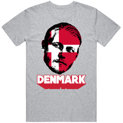 Simon Kjaer Denmark Flag Big Head Fifa World Cup Fan T Shirt Simon Kjaer Denmark Flag Big Head Fifa World Cup Fan T Shirt
