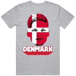 Jens Stryger Larsen Denmark Flag Big Head Fifa World Cup Fan T Shirt Jens Stryger Larsen Denmark Flag Big Head Fifa World Cup Fan T Shirt