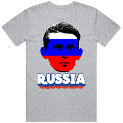 Ilya Kutepov Russia Flag Big Head Fifa World Cup Fan T Shirt Ilya Kutepov Russia Flag Big Head Fifa World Cup Fan T Shirt