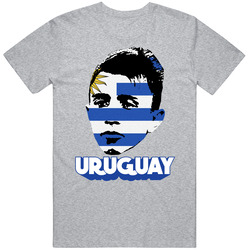 Fernando Muslera Uruguay Flag Big Head Fifa World Cup Fan T Shirt