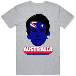 Robbie Kruse Australia Flag Head Fifa World Cup Fan T Shirt