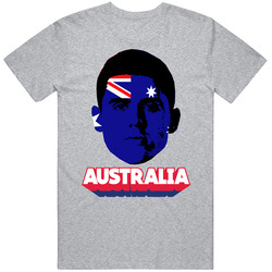 Tom Rogic Australia Flag Head Fifa World Cup Fan T Shirt