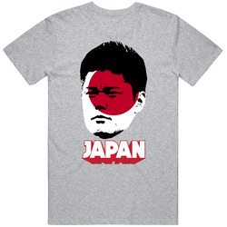 Eiji Kawashima Japan Flag Big Head Fifa World Cup Fan T Shirt