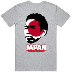 Yuto Nagatomo Japan Flag Big Head Fifa World Cup Fan T Shirt