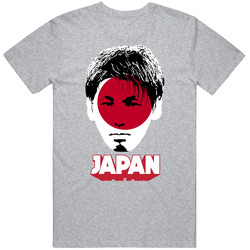 Yuya Osako Japan Flag Big Head Fifa World Cup Fan T Shirt
