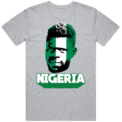 Francis Uzoho Nigeria Flag Head Fifa World Cup Fan T Shirt