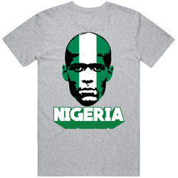William Troost Ekong Nigeria Flag Head Fifa World Cup Fan T Shirt