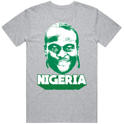 Victor Moses Nigeria Flag Head Fifa World Cup Fan T Shirt