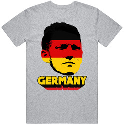 Bastian Schweinsteiger Germany Flag Head Fifa World Cup Fan T Shirt
