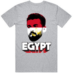 Abdallah El Said Egypt Flag Big Head Fifa World Cup Fan T Shirt