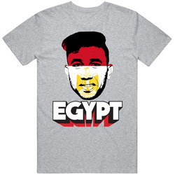 Mahmoud Hassan Trezeguet Egypt Flag Big Head Fifa World Cup Fan T Shir