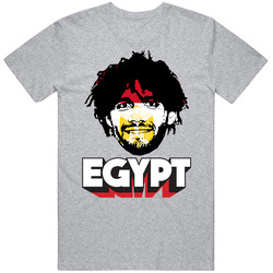 Mohamed Elneny Egypt Flag Big Head Fifa World Cup Fan T Shirt