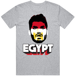 Ali Gabr Egypt Flag Big Head Fifa World Cup Fan T Shirt