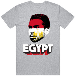 Ahmed Fathi Egypt Flag Big Head Fifa World Cup Fan T Shirt