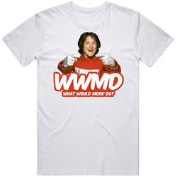 Wwmd What Would Mork Do Mork And Mindy Fan T Shirt