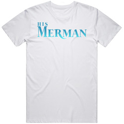His Merman Pride Little Mermaid Cute Boyfriend T Shirt