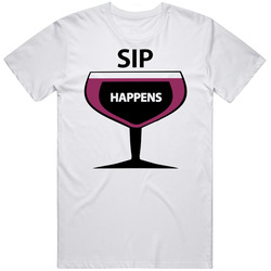 Friends From College Sip Happens Wine Netflix Original Fan T Shirt