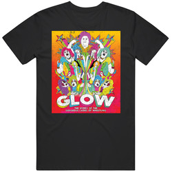 Glow Alison Brie Vintage Poster Netflix Original Fan T Shirt
