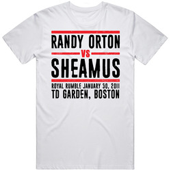 Randy Orton Vs Sheamus Royal Rumble Retro Look T Shirt