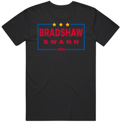 Terry Bradshaw Lynn Swann For President 2024 Pittsburgh Football Fan T