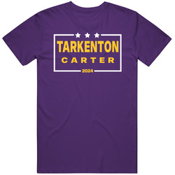 Fran Tarkenton Cris Carter For President 2024 Minnesota Football Fan T