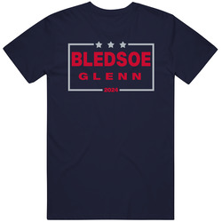 Drew Bledsoe Terry Glenn For President 2024 New England Football Fan T